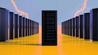 A data server | Illustration: Midjourney