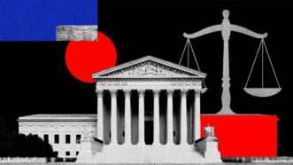 Supreme Court building | Illustration: Eddie Marshall | Midjourney