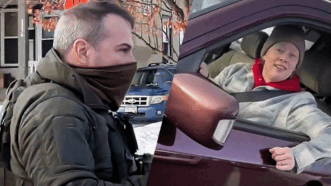 Jonathan Ross and Renee Good | Jonathan Ross/Alpha News/CBS News