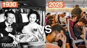 People flying on an airplane | Illustration: Adani Samat