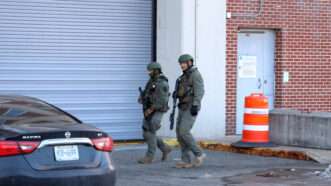 U.S. military seen outside of the Metropolitan Detention Center in New York City, where Nicolás Maduro is being held | Guerin Charles/ZUMAPRESS/Newscom