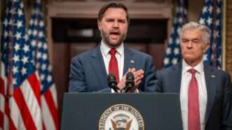 Photo of Vice President JD Vance and Centers for Medicare & Medicaid Services Administrator Mehmet Oz | Photo: Joey Sussman/ZUMAPRESS/Newscom