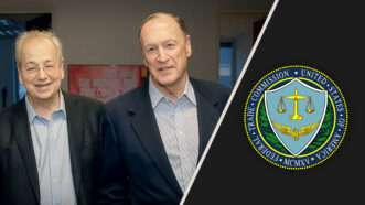 NewsGuard founders L. Gordon Crovitz and Steven Brill | FIRE/Wikimedia Commons