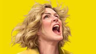 A woman screaming | Photo: <em>PLUR1BUS</em>/Apple TV