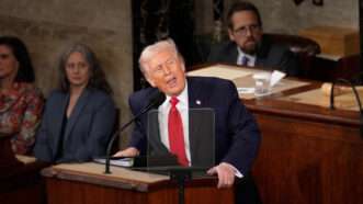 President Donald Trump speaks at the State of the Union. | Gripas Yuri/ZUMAPRESS/Newscom