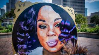 a memorial mural of Breonna Taylor | Imagespace/Zuma Press/Newscom