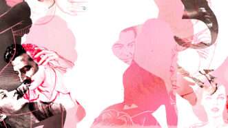 featurejawboning1 | Illustration: Joanna Andreasson; Source images: Still from Les Liaisons dangereuses (1959), cover detail of L’Amant de Lady Chatterley (1955)