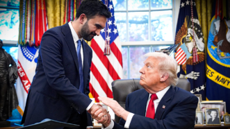Zohran Mamdani and Donald Trump | Yuri Gripas - Pool via CNP/CNP / Polaris/Newscom