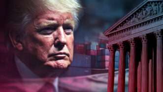 Donald Trump and the Supreme Court building | Illustration: Midjourney/Luckyphotographer/Dreamstime