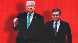 Donald Trump and Mike Johnson | Tom Williams/CQ Roll Call/Newscom