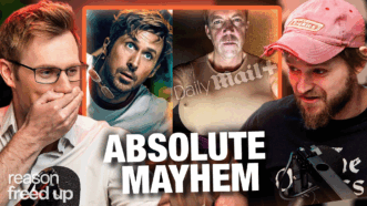 Robby Soave and Christian Britschgi discuss Noem's family scandal | Illustration: Adani Samat