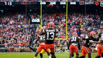 Cleveland Browns playing in a stadium | Frank Jansky/Icon Sportswire DCT/Frank Jansky/Icon Sportswire/Newscom