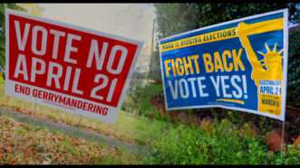 Yard signs | Kendall Warner/TNS/Newscom