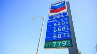 California gas prices | Weston Hancock / SIPA/Newscom