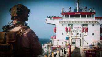 Soldier on a U.S. Navy ship | Photo: U.S. CENTCOM