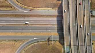 Aerial view of highway. | Olivier Le Queinec/Mikhail Kokhanchikov/Dreamstime