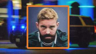 Zachary Krug's mug shot | Illustration: Florida Highway Patrol/Christopher Beckett/Sipa USA/Newscom