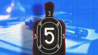 A gun range target | Illustration: Rosemary Buffoni/Dreamstime/Midjourney