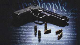 gun-rights-on-campuses-v1 | Illustration: Todd Taulman/Elliot Burlingham/Dreamstime