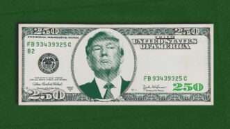 Donald Trump's face on a $250 bill | Illustration: Joe Sohm/Tmcfarlan/Dreamstime