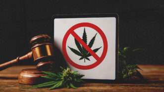 A sign banning hemp | Illustration: Midjourney