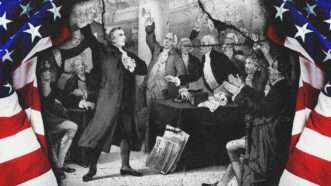 American founding | Illustration: Hiskia Hurlatu/Dreamstime/Library of Congress