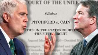 Pitchford-v-Cain-6-8 | Illustration: Adani Samat. Photo: CNP / AdMedia/Newscom/Brian Cahn/ZUMAPRESS
