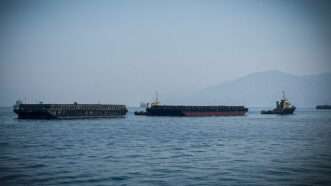 Ships in the Strait of Hormuz | Xinhua/Sipa USA/Newscom