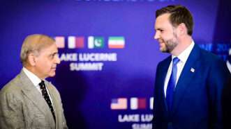 Vice President JD Vance at U.S.-Iran talks in Switzerland | Hussain Ali/ZUMAPRESS/Newscom