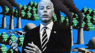 Energy Secretary Chris Wright | Illustration: Adani Samat/Bonnie Cash - Pool via CNP/CNP / Polaris/Newscom/Midjourney