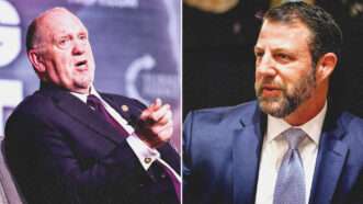 Tom Homan and Markwayne Mullin | Gage Skidmore/ZUMAPRESS/Newscom/Samuel Corum-Pool via CNP/CNP/Polaris/Newscom