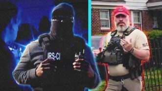 masked federal agents | ACLU/Youtube