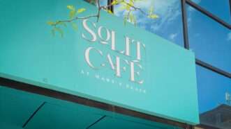 The sign of the SoLIT Café in Montreal, Quebec | SoLIT Café/Instagram