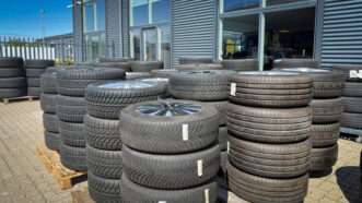 Stacks of tires for sale | Aniloracru/Dreamstime