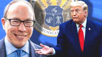 Adam Candeub and Donald Trump | Michigan State University/CNP / AdMedia/SIPA/Newscom/Adani Samat
