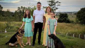Audato and Ieda Denardi, as well as their children, whose faces are blurred | Alliance Defending Freedom International