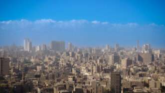Cityscape view of Cairo, Egypt. | Envato