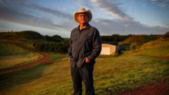 Leonard Hoffmann at his ranch in North Dakota | Institute for Justice