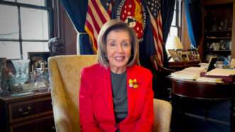 Congresswoman Nancy Pelosi in her office | Photo: Jeff Barker/TNS/Newscom