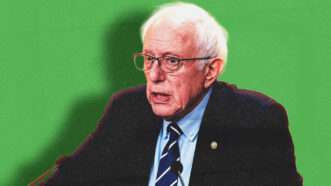 Bernie Sanders | Illustration: Andrew Thomas-CNP/CNP/Polaris/Newscom