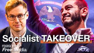 Robby Soave talks about Abdul El-Sayed | Illustration: Adani Samat