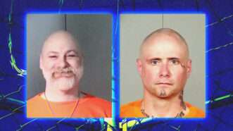 Mug shots of Tracy Hampton and Pete Van Winkle | Illustation: Pinal County Sherif's Office/Phartisan/Dreamstime
