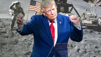 President Donald Trump wants to go to space | Robin Rayne/ZUMAPRESS/Newscom/NASA