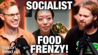 Robby Soave and Christian Britschgi discuss Francesca Hong's socialism | Illustration: Fatima Ruiz