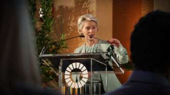 European Commission President Ursula von der Leyen | Bianca Otero/ZUMAPRESS/Newscom