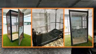 metal cages | Department of Homeland Security Office of Inspector General