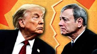 Donald Trump and John Roberts | Photo: Annabelle Gordon - Pool via CNP/picture alliance/Consolidated News Photos/Jessica Koscielniak - Pool via CNP/MEGA/RSSIL/Newscom.