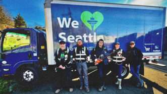 Volunteers with the group We Heart Seattle. | We Heart Seattle/Facebook