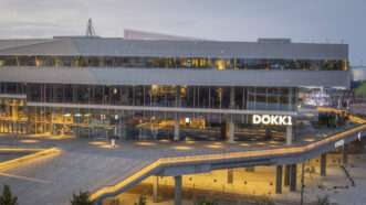Dokk1, a government building in Denmark that contains the Central Register of Persons (CPR). | imageBROKER/Stig Alens/Newscom
