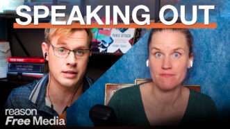 Robby Soave talks to Facebook whistleblower Frances Haugen | Illustration: Fatima Ruiz